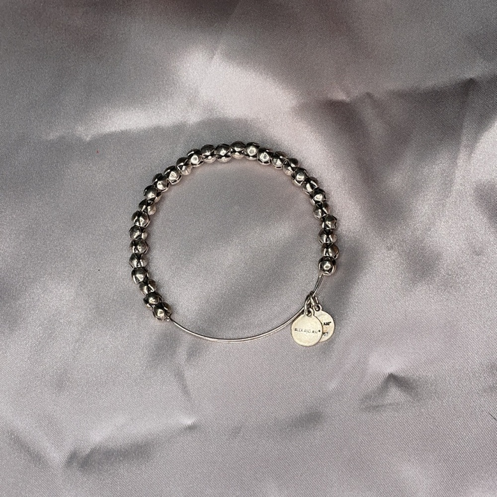 Alex and Ani silver bracelet